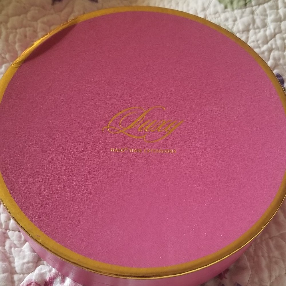 LUXY HALO HAIR 16" NEUTRAL BROWN 140G Never worn